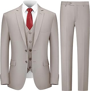 Beige Linen Suit